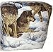 Wolves Midnight Blue Comforter Set & Sheets Wildlife Lodge Cabin (Bed in A Bag) (8pc King Size)