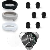 All-in-One Protection Kit for EKO CORE 500 Digital Stethoscope, 3 EPU Flexible Film, 3 Silicone Protective Cover, 6 Rubber Ear Tips, Round Protection for Daily Use, Compatible with EKO Stethoscope