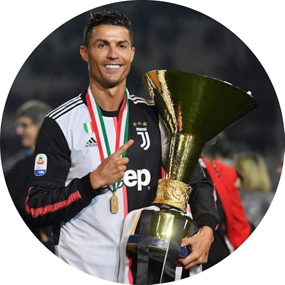 Personalizzabile Cialda Torta Cristiano Ronaldo Tonda Con Diametro 20cm Cr7 Juventus Cialda Per Torte In Ostia Articoli Per Feste E Compleanni Casa E Cucina Bepco Ee