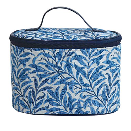 Signare Womens Vanity Bag/ Toiletry Case/ Make-Up Case, Available in 14 Designs (Willow Bough)