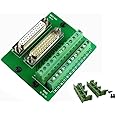 Twinklebay DB25 Connector to Wiring Terminal Db25 Breakout Board Solder-Free (Male and Female Adapter)