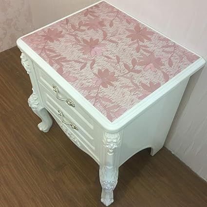 Amazon Com Waterproof Bedside Table Tablecloths Transparent Pvc Tabletop Protector Soft Glass Oil Proof Table Cover Coffee Table Mat C 40x220cm 16x87inch Office Products