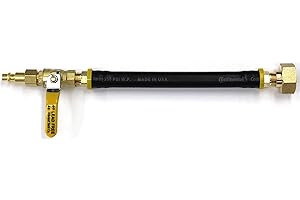 Winterize Sprinkler Systems and Outdoor Faucets: Air Compressor Quick-Connect Plug to Female Garden Hose Faucet Blow Out Adap