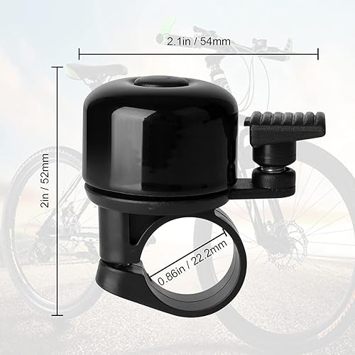 Binudum Bike Bell Pack with Loud Melodious Sound Classic Mini