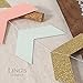 Ling's moment 10 Feet Tribal Banner, Paper Arrow Bunting Garland Decoration for Baby Nursery, Boho Wedding, Bridal Shower, Birthday, Event & Party Supplies, 42 pcs-(Gold+Mint+Coral)