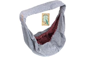 Dog and Cat Sling Carrier – Hands Free Reversible Pet Papoose Bag - Soft Pouch and Tote Design – Suitable for Puppy, Small Do