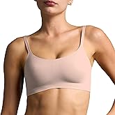 EBY Seamless Support Bralette with Adjustable Straps, Bralettes for Women, Wireless Bra for Women
