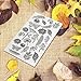 Binglinghua Flower and Leaves Seal Stamp DIY Scrapbooking Album Paper Cards Christmas Decoration Supplies