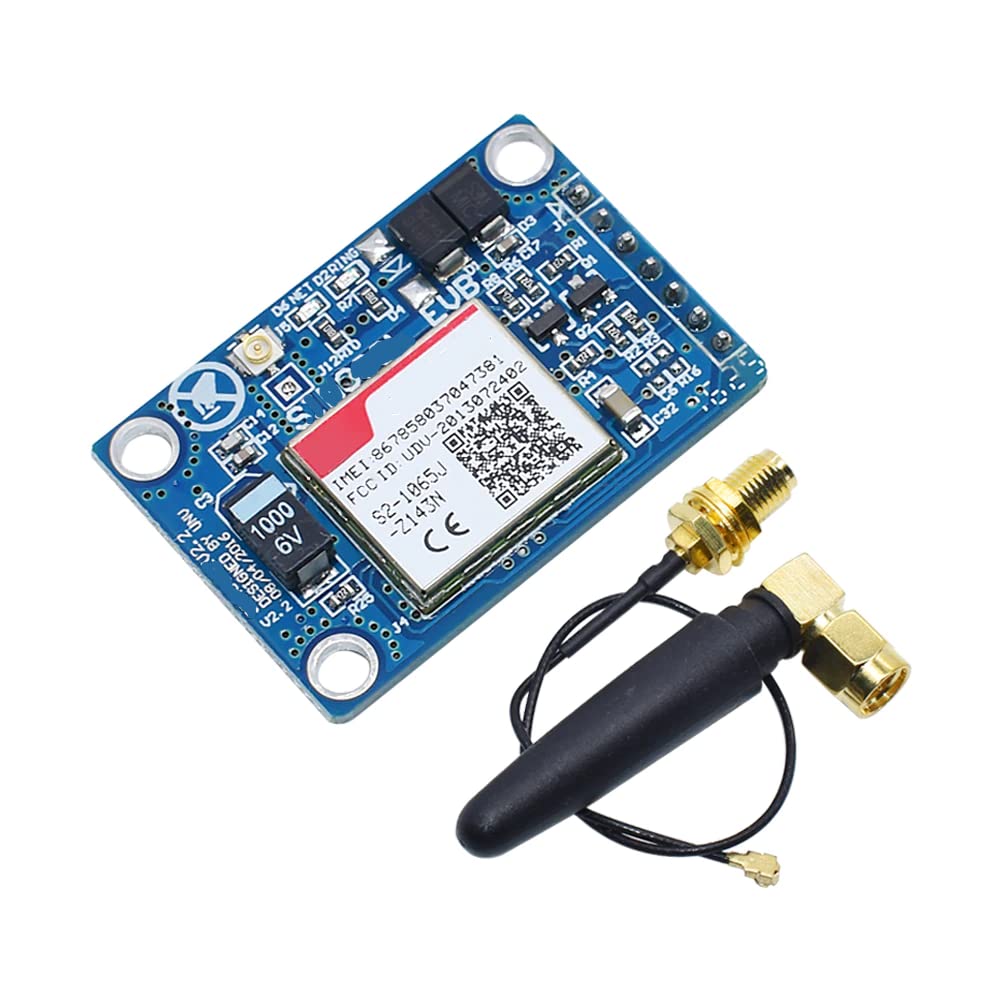 DollaTek V2.0 5V Wireless GSM GPRS Module Quad-Band W/Antenna Cable Cap M105