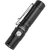 ThruNite TC15 V3 2403 High Lumen Flashlight, USB C Rechargeable LED Handheld Flashlights, Ultra-Bright XHP 35.2 LED, Indoor/Outdoor (Camping, Security and Emergency Use) Cool White - Black CW