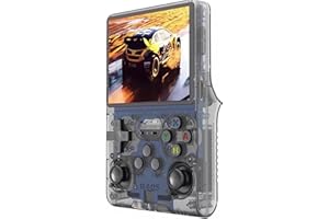 R40S Ultra Retro Handheld Game Console, Pocket Portable Emulator with 30,000+ Preloaded Games, 3.5” IPS Screen, 6-Hour Batter