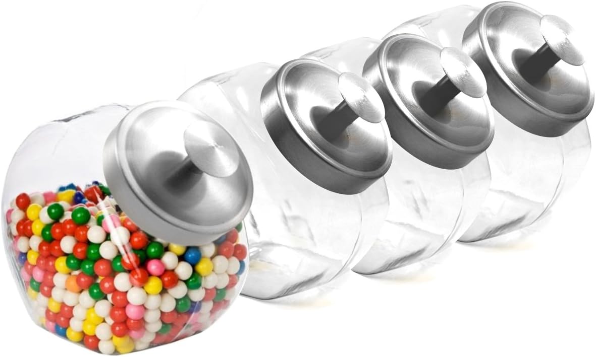 penny candy jar with sealing lid