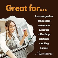 AussieBlends Waffle Ice Cream Cones Bulk For Soft