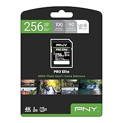 PNY 256GB PRO Elite Class 10 U3 V30 SDXC Flash