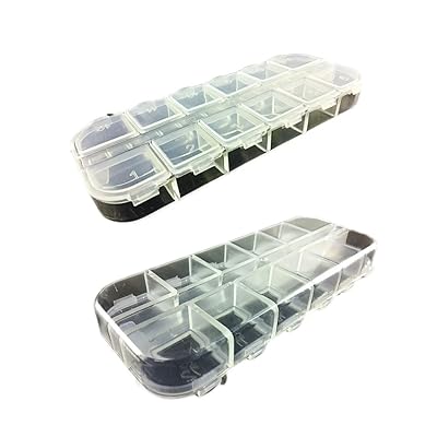 plastic jewellery organiser box