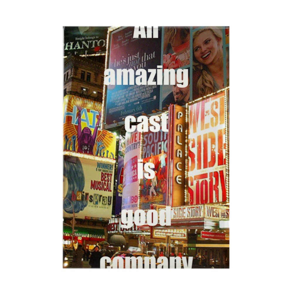 CafePress An Amazing Cast Is Good Company Rectangle Magnet, 2"x3" Refrigerator Magnet