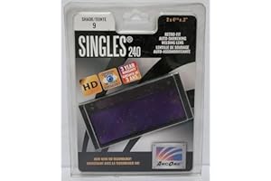 ArcOne S240-9 Horizontal Single Auto-Darkening Filter for Welding, 2 x 4", Shade 9