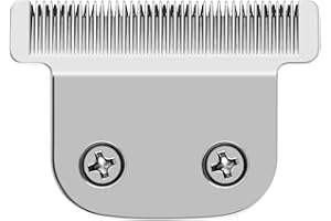MANXRTOD 02144 Replacement Detachable T Blade Compatible with Wahl Trimmers 9864/9864SS/9686/9818A/9854L/9876L/9854 /WSS3L/SS2L etc - Japanese Stainless Steel 40mm Replacement Trimmer Blade #02144