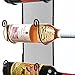 Wine / Towel Rack Wall Mounted - PREMIUM QUALITY, Decorative Metal Decor Style Design With Strong Iron Mesh Backing ( Holds 6 Bottles )