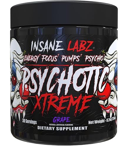 Amazon.com: Insane Labz Psychotic Saw, High Stim Pre Workout