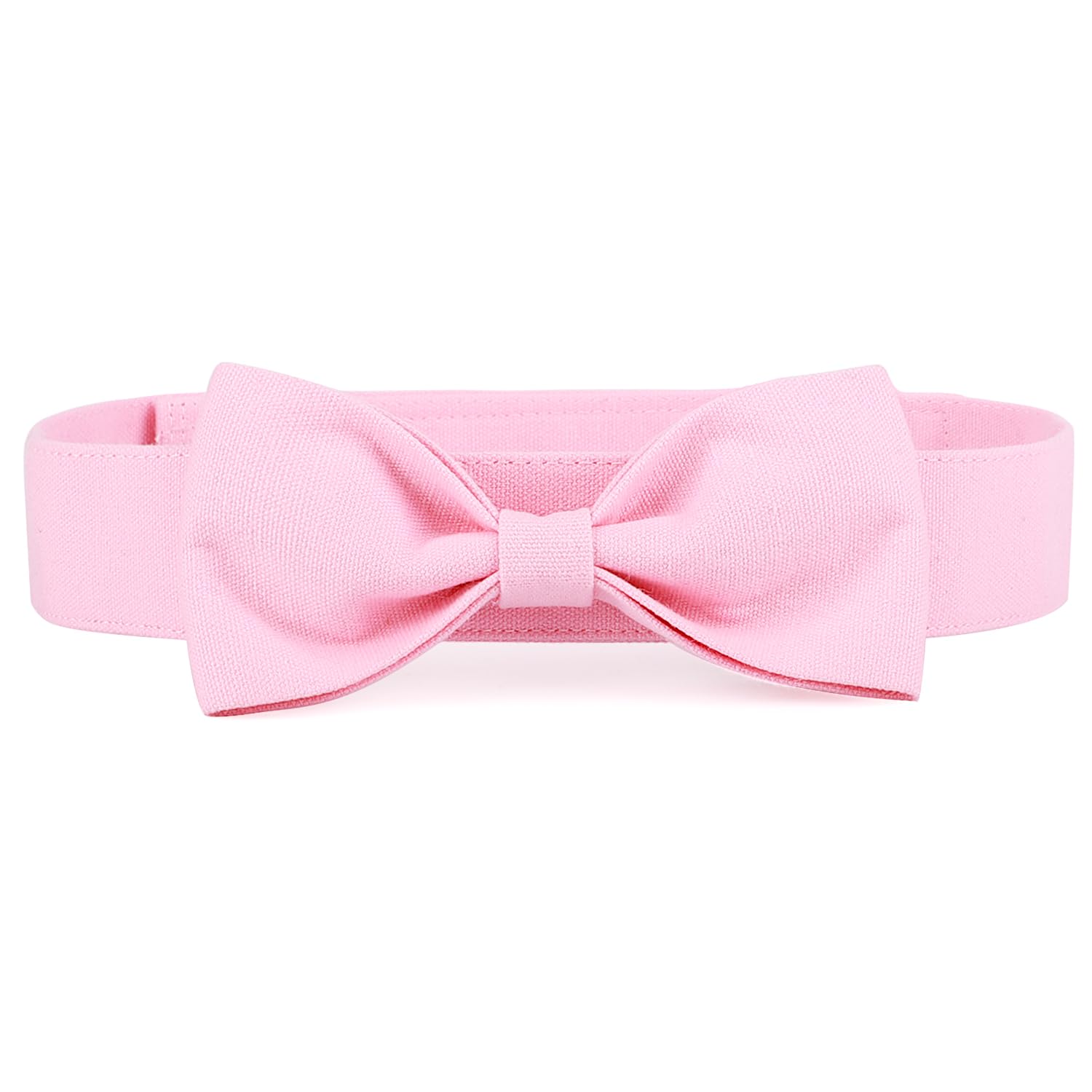 Photo 1 of Segarty Dog Bow Ties for Large Dogs, Adjustable Pink Bowtie Collar, Durable Dog Neck Tie Tuxedo Comfortable Cotton Girl Pets Bows Grooming Accessories for Formal Wedding Holiday Birthday Gift Party