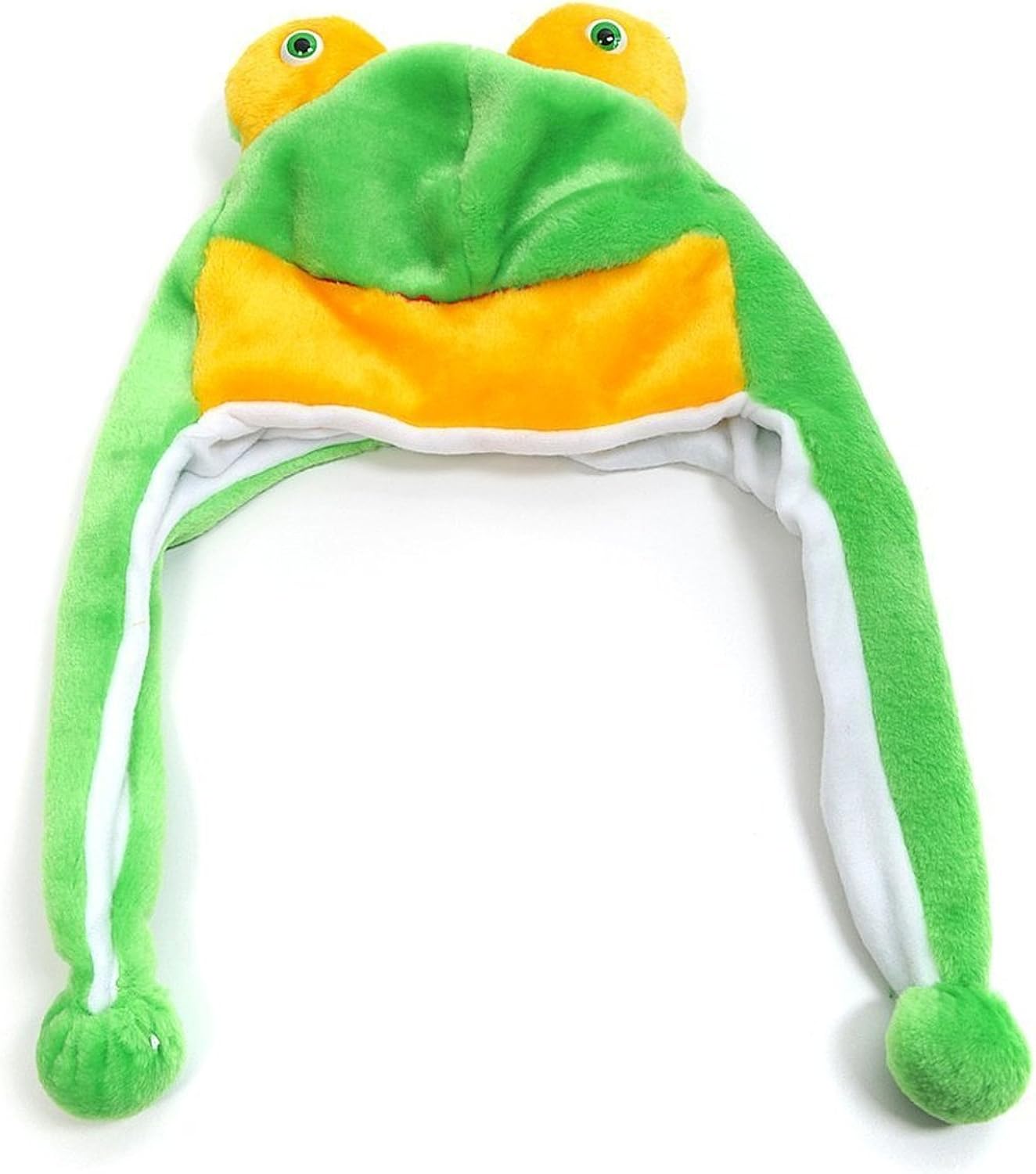 Frog Plush Animal Hat with Ear Flaps Clothing