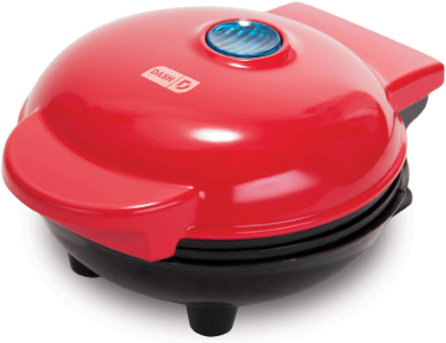 Dash Mini Maker: The Mini Waffle Maker Machine for Individual Waffles, Paninis, Hash browns, & other on the go Breakfast, Lunch, or Snacks - Red: Kitchen & Dining
