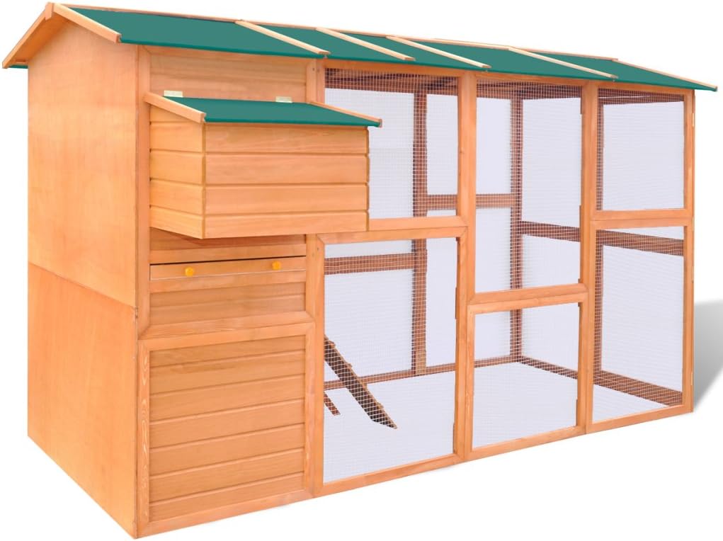 Wooden Chicken Coop