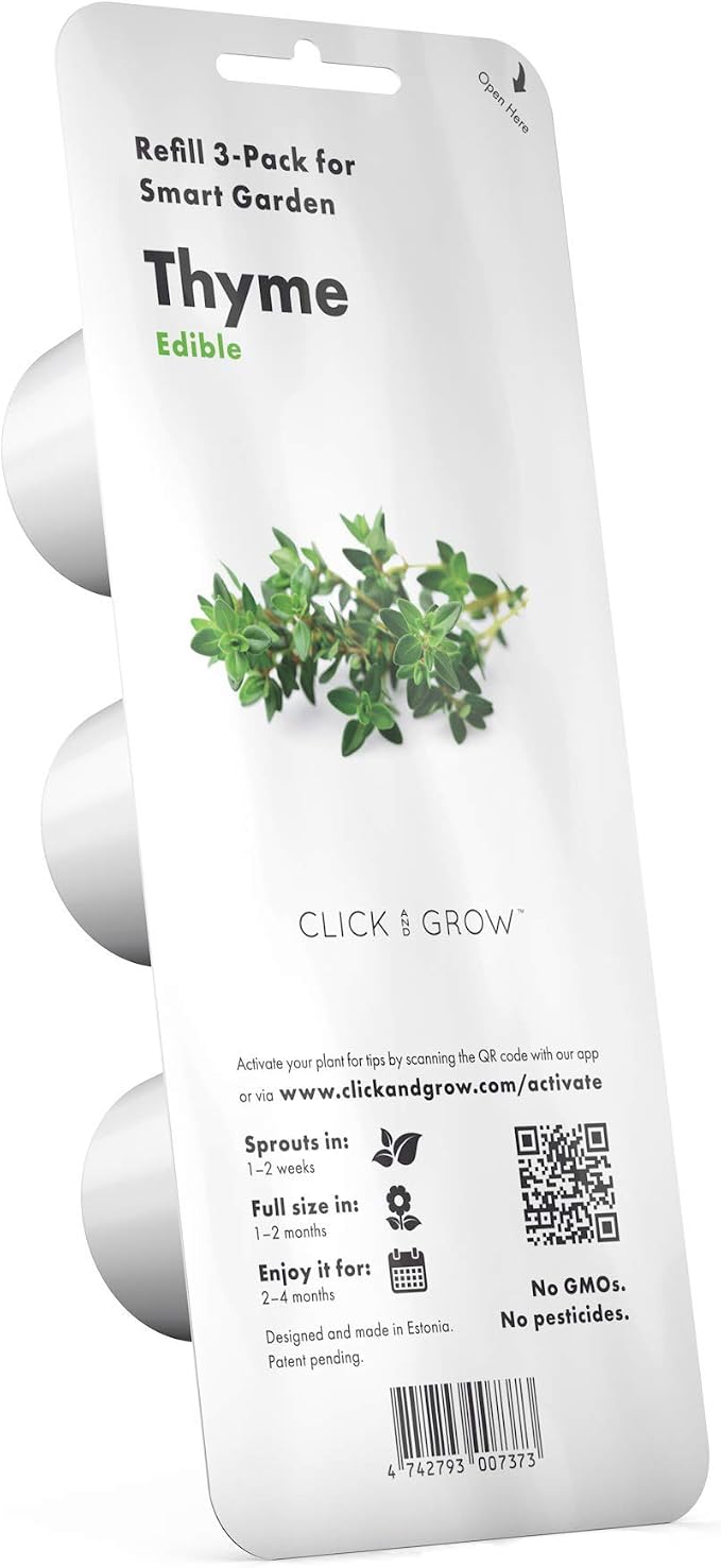 Emsa 3 Cápsulas Click & Grow Tomillo, Semillas apta para Smart ...