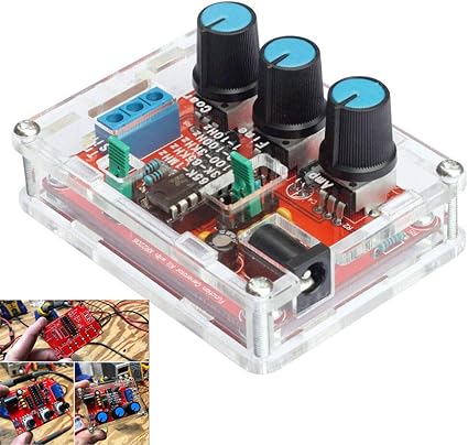 Amazon Com Gearwoo Xr2206 1hz 1mhz Generador De Senal Kit 9 12v Dc Entrada Sino Triangulo Salida Cuadrada Generadores De Funcion Ajustable Toys Games