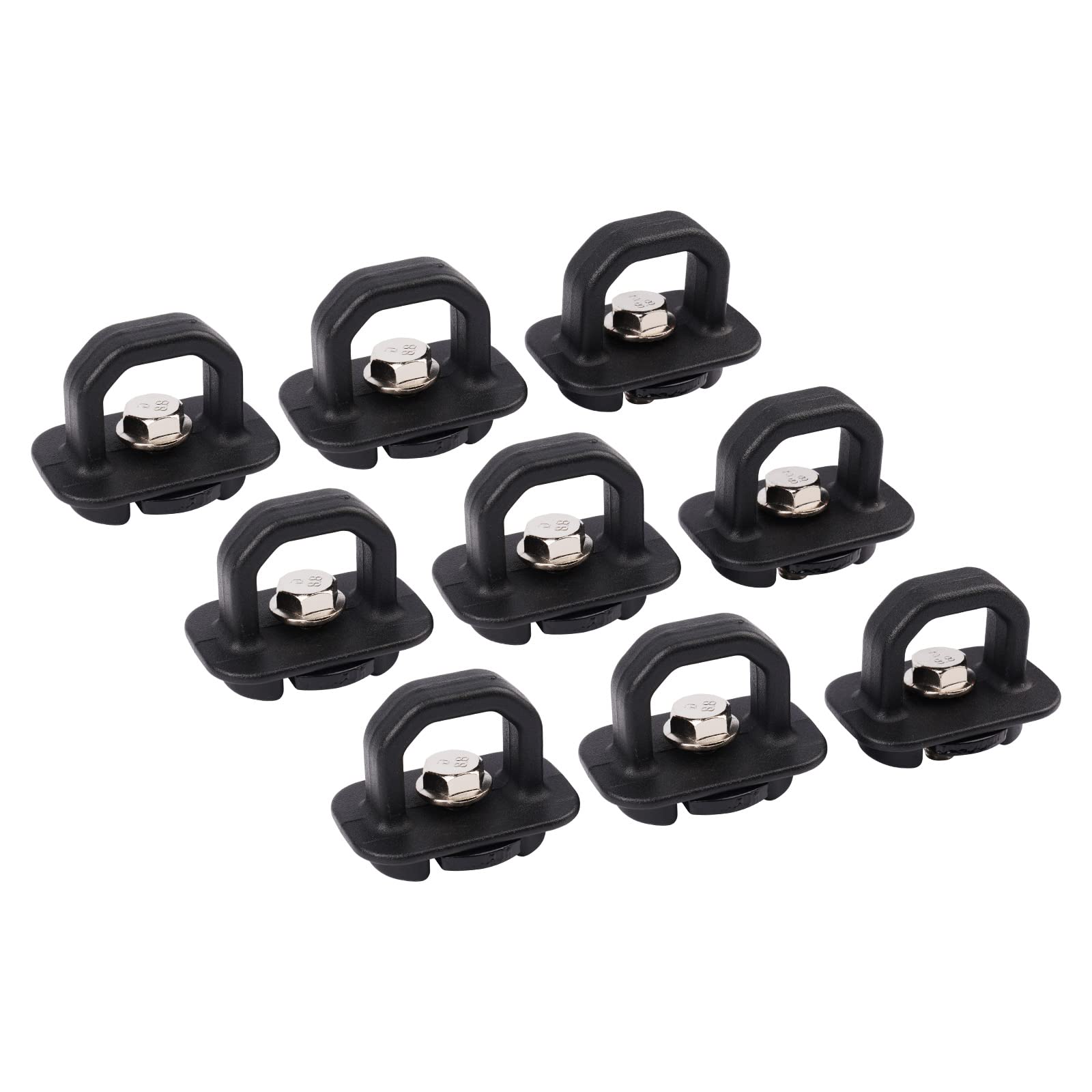 Photo 1 of Forccord Custom Fit for Tie Down Anchors 07-25 Chevrolet Silverado 07-25 GMC Sierra 15-26 Chevrolet Colorado/GMC Canyon Pick-up Replace#DZ97903 Bed Tie Downs for Truck-9 Pack Replacement Accessories