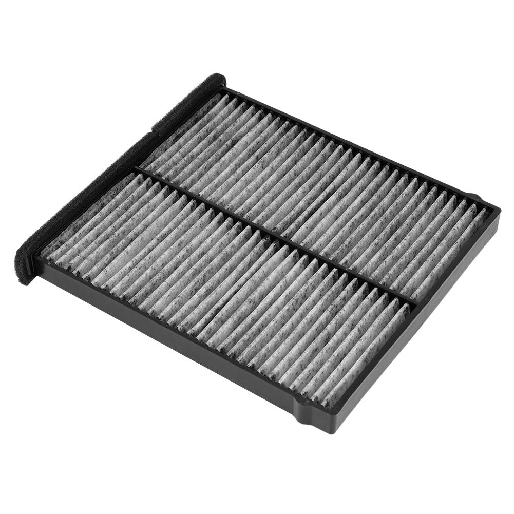 Qiilu Car Cabin Air Filter, Activated Carbon, Car Anti-Pollen Dust Air Filter for CX-5 2012-2017 [Activated Carbon Cloth ]