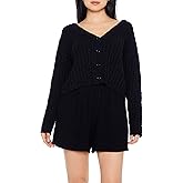 Forever 21 Womens Ribbed Knit Cardigan Sweater