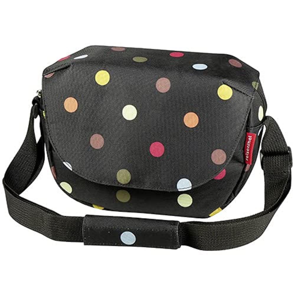 Asista Teile fürs Rad KLICK-fix 0263DO Unisex Adult FunBag Stuurtas, Dots, 4 Litres, 25 x 19 x 8 cm