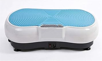 Amazon 振動マシン ブルブルマシーン ボディーシェイカーフ 脂肪除去機ホームレイジー多機能脂肪除去機を振る立ち振動板 スマートbluetoothの液晶画面 ジムの設備 Color Blue Lamyanran 振動マシン