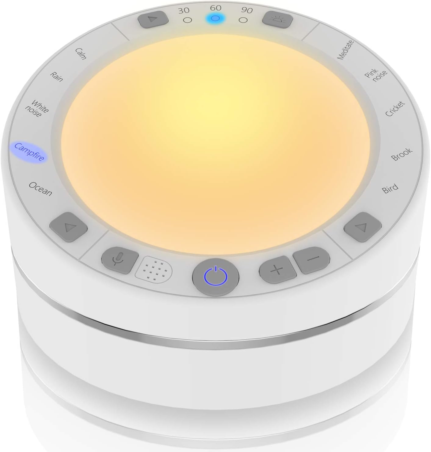 White Noise Machine for Sleeping, Sleep Sound Machine with 10 High Fidelity Soothing Sounds, Night Light, Timer, Volume Control, Recording, Sound Sleep Therapy for Adult Baby Home Office Travel: Health & Personal Care