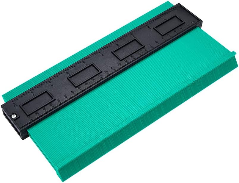Contour Gauge, Contour Gauge Duplicator, Profile Gauge,Irregular Shape Measuring Tool for Corners and Contoured (10inch-widen)