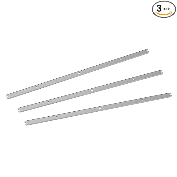 Powertec 128281&nbsp;13-inch HSS cepilladora Cuchillos para Ridgid R4331, Conjunto de 3