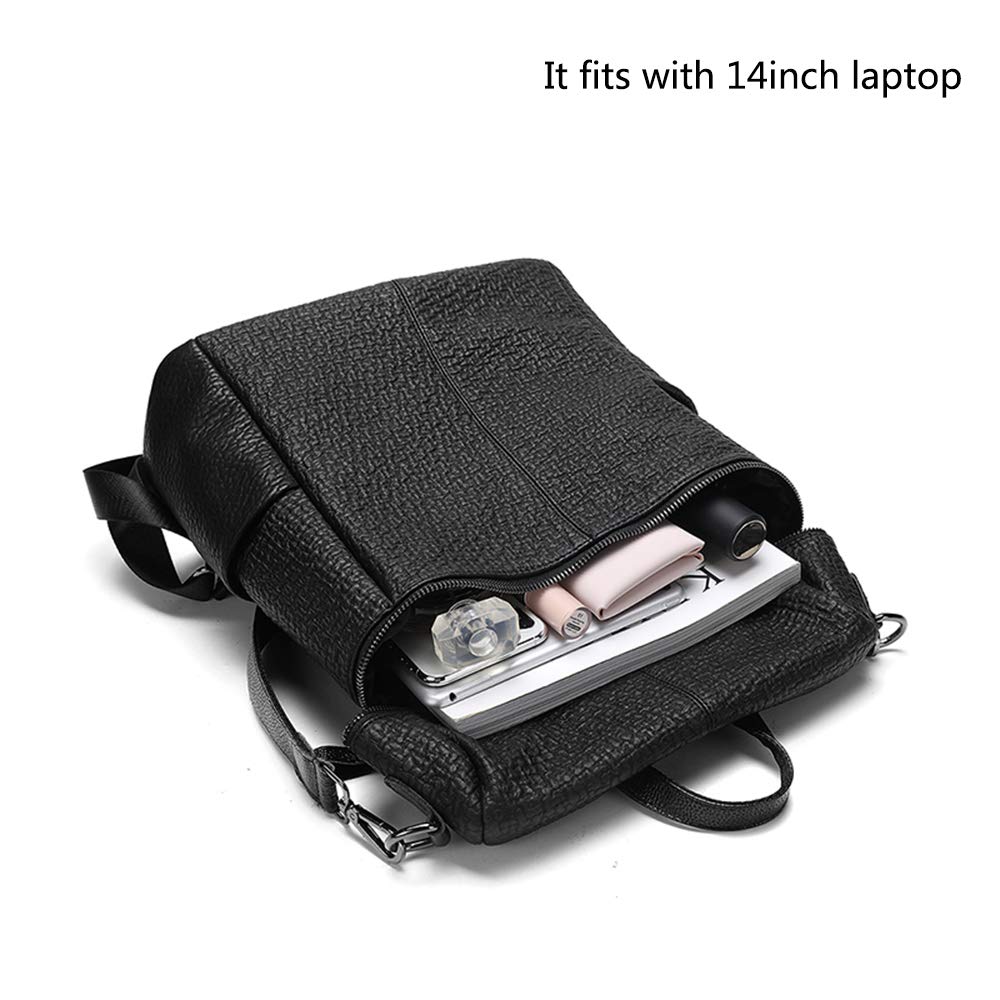 Kaoko Convertible Backpack Purse for Women, Anti-Theft Purse Backpack Leather Shoulder Bags for Laptop