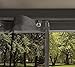 Sojag Messina Hard Top Sun Shelter, 12' by 16', Charcoal