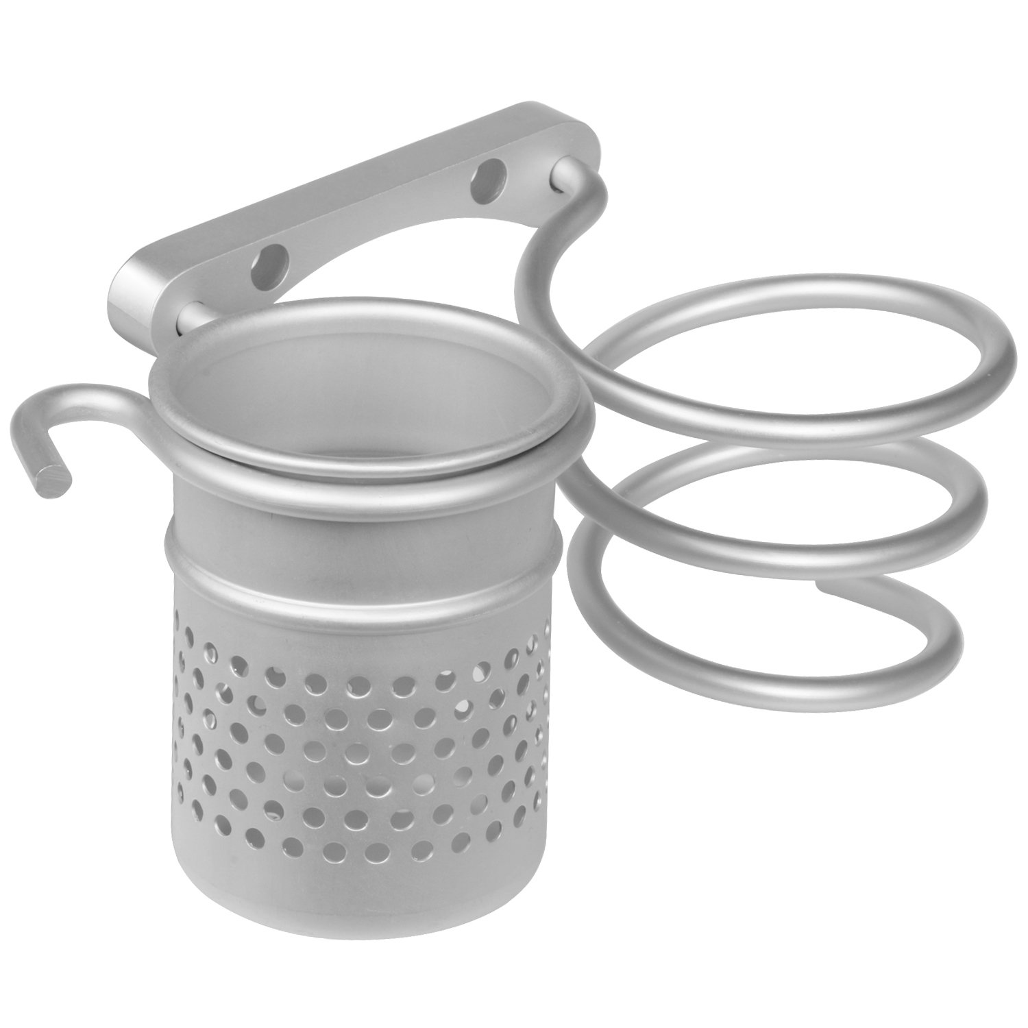 Wall Mounted Spiral Hair Dryer Holder, Hair Straightener Holder, Haircare Accessories, Hair Straightening, Hair Styling, Women’s Beauty, Hair Set - by TRIXES