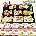 ORCARA Miniature Dollhouse Fast Food American Restauant Doll Accessorie Set of 8