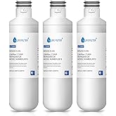 Lifefilter 3 Pack Refrigerator Water Filter LT1000P, ADQ747935, MDJ64844601, Kenmore 469980, 9980, LMXS28626S, LFXS26973S, LM