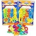 Good Old Values (2 Pack) Magnetic Learning Letters and Numbers, Total 52 Piece Set
