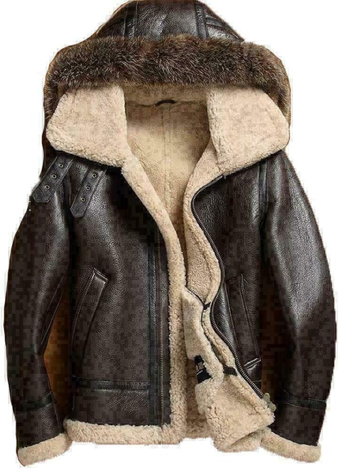 real shearling jacket
