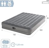 Intex Prestige Mid-Rise Dura-Beam Air Mattress with USB Pump view 4