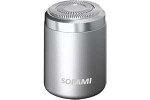 SOPAMI Mini Shaver, Mini Electric Shavers for Men, Mini Electric Shaver, USB C Rechargeable Waterproof Electric Razor Trimmer