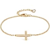 LOYATA Gold Bracelet Gold 14K Gold Filled Dainty Chain Simple Jewelry Gift for Women