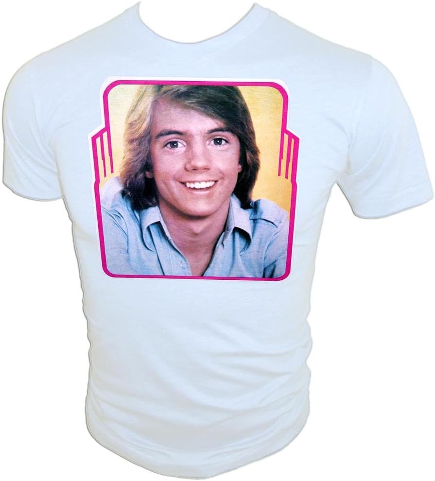 Vintage Super Hardy Boys Shaun Cassidy 1976 Rare Promotional Ringer T-Shirt