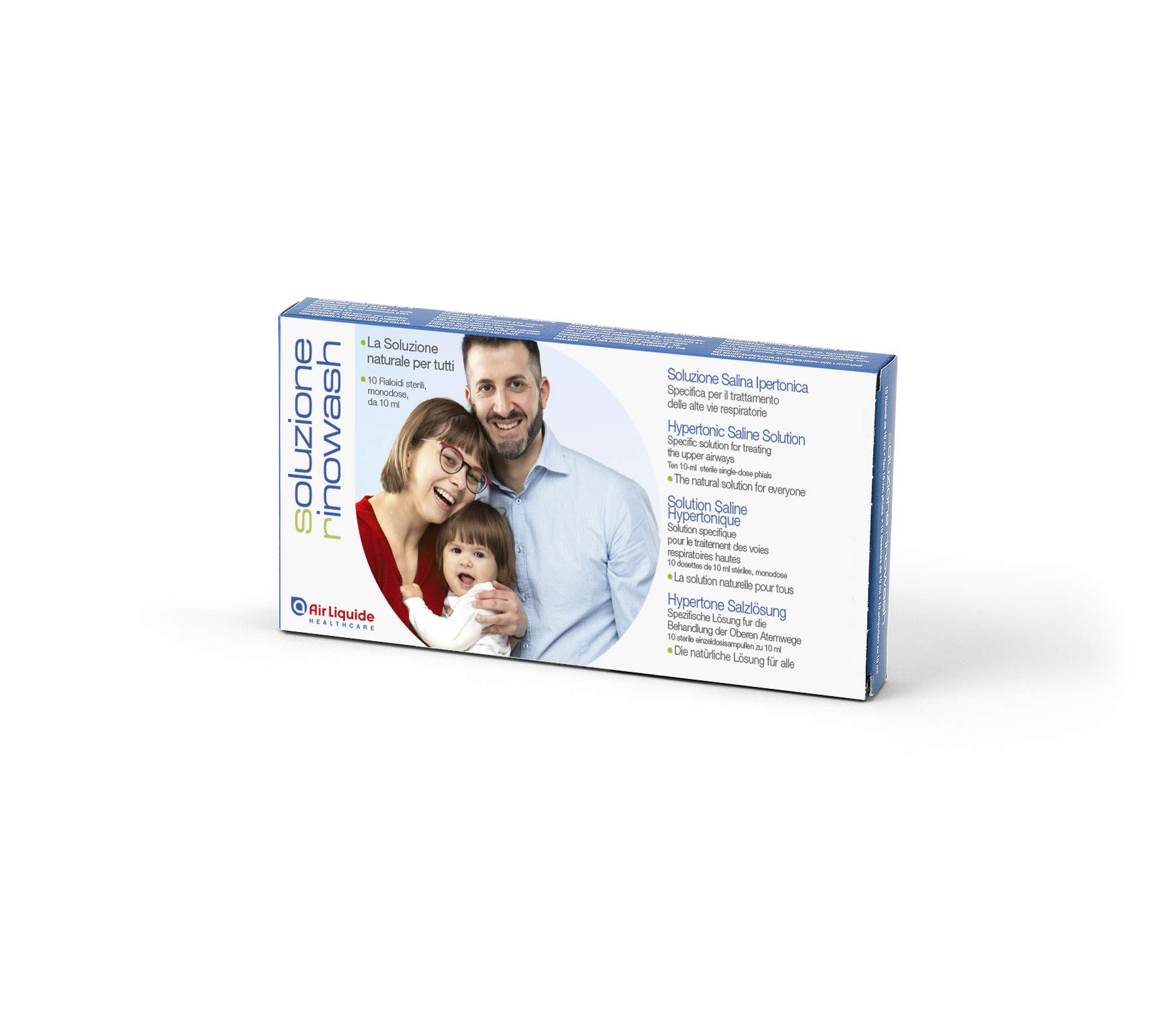 Rinowash Solution Buffered Hypertonic Saline Solution (3.5%) | for Restoring Nasal Mucosa Function